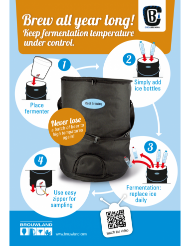 Brasser sa propre bière : Cool Brewing sac - 016.001.0 Brasser sa propre bière : Cool Brewing sac - 016.001.0