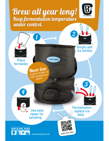 Brasser sa propre bière : Cool Brewing sac - 016.001.0 Brasser sa propre bière : Cool Brewing sac - 016.001.0
