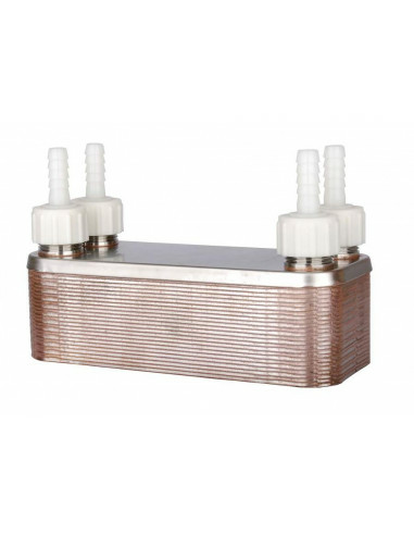 Brasser sa propre bière : Refroidisseur moût inox, 20 plaques - 057.021.20