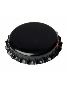Brasser sa propre bière : Capsules NOIR 29mm couronnes - CAP29NR7000