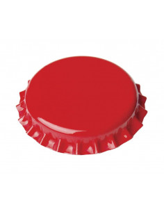 Brasser sa propre bière : Capsules ROUGE 29mm couronnes