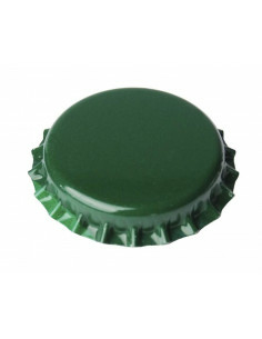 Brasser sa propre bière : Capsules VERT 29mm couronnes