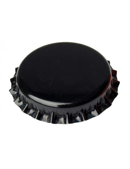 Brasser sa propre bière : Capsules NOIR 26mm couronnes - 2439 Brasser sa propre bière : Capsules NOIR 26mm couronnes - 2439
