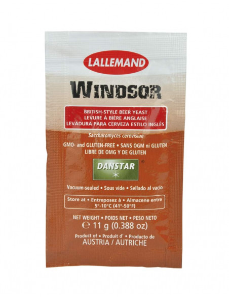 Brasser sa propre bière : Windsor Ale™ LalBrew LALLEMAND - 11gr - 050.601.4 Brasser sa propre bière : Windsor Ale™ LalBrew LALLEMAND - 11gr - 050.601.4