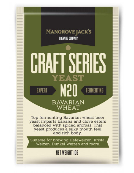 Brasser sa propre bière : Levure Bavarian Wheat M20 - 11gr - 10544