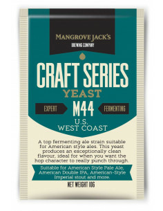 Brasser sa propre bière : Levure US West Coast M44 - 11gr - 10541