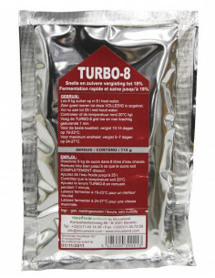 Brasser sa propre bière : Levure TURBO 8 alcoferm pour 25 l - 001.240.1