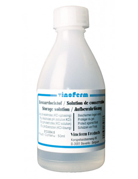 Brasser sa propre bière : Solution de conservation pr electrodes ph 25 ml - 509027 Brasser sa propre bière : Solution de conservation pr electrodes ph 25 ml - 509027