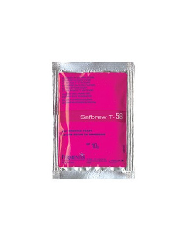 Brasser sa propre bière : SafAle™ T-58 - 11,5 gr - 050.003.3 Brasser sa propre bière : SafAle™ T-58 - 11,5 gr - 050.003.3