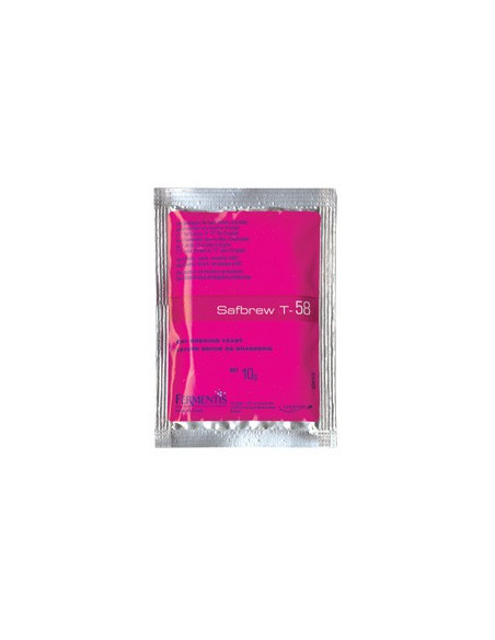 Brasser sa propre bière : SafAle™ T-58 - 11,5 gr - 050.003.3 Brasser sa propre bière : SafAle™ T-58 - 11,5 gr - 050.003.3