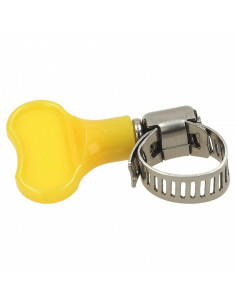 Brasser sa propre bière : Collier de serrage en inox à vis papillon 10-16 mm - 018.255.1016