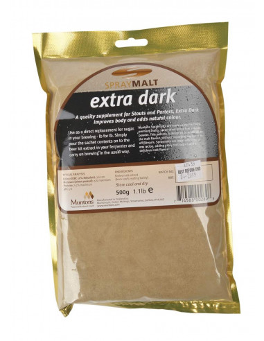 Extrait malt poudre Muntons extra foncé 70-120 EBC 500 g
