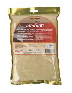 Brasser sa propre bière : Extrait de malt poudre - Medium 22-44EBC - 500 gr - 4056