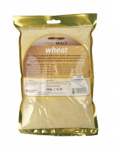 Brasser sa propre bière : Extrait de malt poudre Muntons froment 12 EBC 500 g - 052.075.9