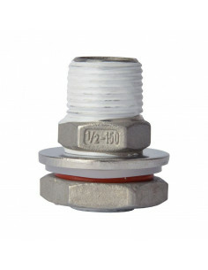Brasser sa propre bière : Kit passe-paroi - 1/2" - 018.148.12