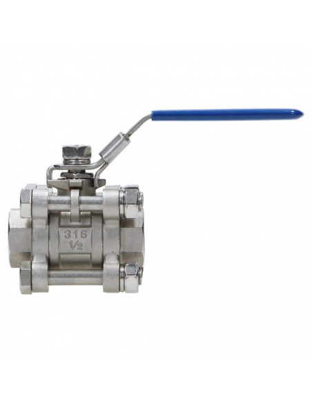Brasser sa propre bière : Robinet à boule trois-pièces 1/2" - 018.144.12