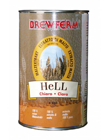 Brasser sa propre bière : Extrait de malt liquide blond 1,5 kg - 052.050.2