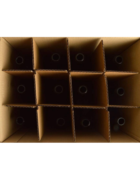 Brasser sa propre bière : Bouteille de bière Belge 75 cl, brune, couronne 26 mm, boîte 12 pcs - 017.494.6