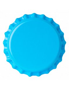 Brasser sa propre bière : Capsules CYAN OPAQUE 26mm couronnes