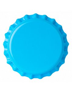 Brasser sa propre bière : Capsules CYAN OPAQUE 26mm couronnes