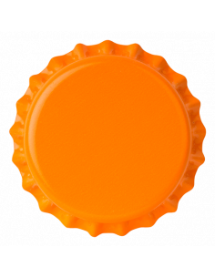 Brasser sa propre bière : Capsules ORANGE 26mm couronnes