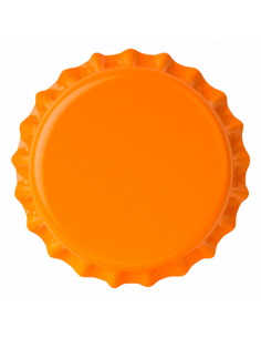 Brasser sa propre bière : Capsules ORANGE 26mm couronnes