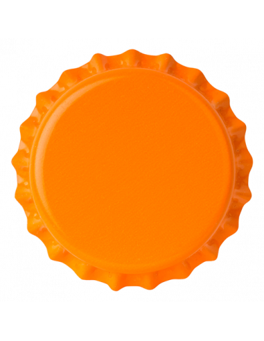 Brasser sa propre bière : Capsules ORANGE 26mm couronnes - 2605