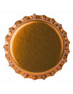 Brasser sa propre bière : Capsules BRUN TRANSPARENT 26mm couronnes