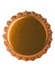 Brasser sa propre bière : Capsules BRUN TRANSPARENT 26mm couronnes