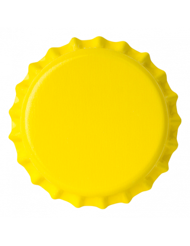 Brasser sa propre bière : Capsules JAUNE 26mm couronnes - 2165