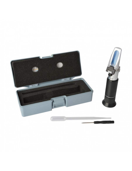 Brasser sa propre bière : Réfractomètre 0-32 % Brix + 1.000-1.130 gravité spécifique avec ATC - 013.041.9SG