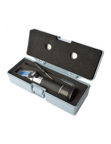 Brasser sa propre bière : Réfractomètre 0-32 % Brix + 1.000-1.130 gravité spécifique avec ATC - 013.041.9SG