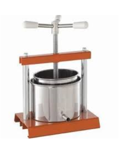 Brasser sa propre bière : Pressoir a fruit en acier inoxydable 20 cm - 00263