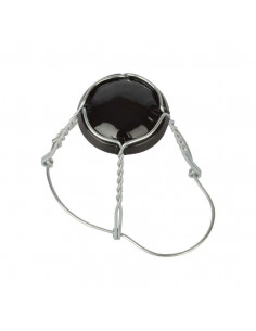 Brasser sa propre bière : Muselet avec couvercle Noir 25 pièces - 012.277.0