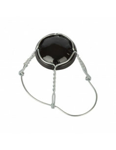 Brasser sa propre bière : Muselet avec couvercle Noir 25 pièces - 012.277.0