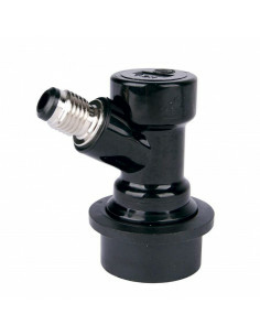 Brasser sa propre bière : Ball-lock Bière (vis) noir pour fûts soda-keg - 530204