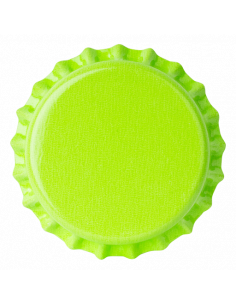 Brasser sa propre bière : Capsules VERT CITRON 26mm couronnes