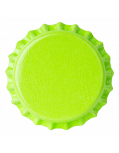 Brasser sa propre bière : Capsules VERT CITRON 26mm couronnes - 2531