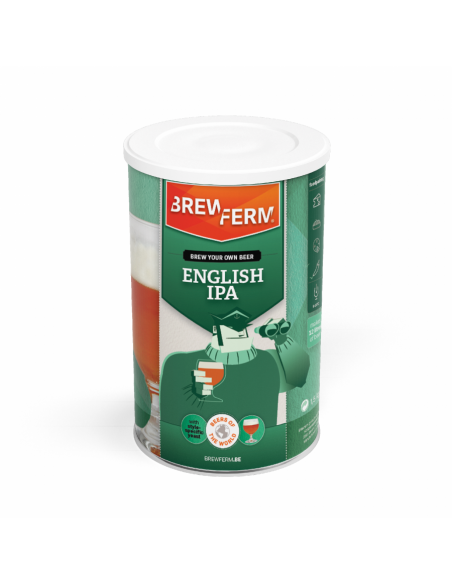 Brasser sa propre bière : Kit à bière BREWFERM English IPA 12 l - 056.075.5 Brasser sa propre bière : Kit à bière BREWFERM English IPA 12 l - 056.075.5