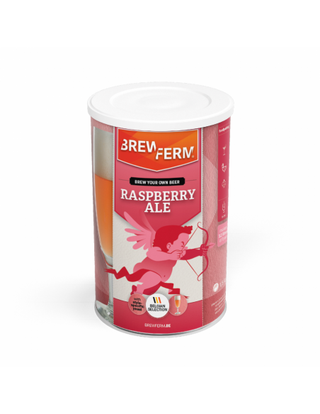Brasser sa propre bière : Kit à bière BREWFERM framboise pour 12 l - 056.087.10 Brasser sa propre bière : Kit à bière BREWFERM framboise pour 12 l - 056.087.10