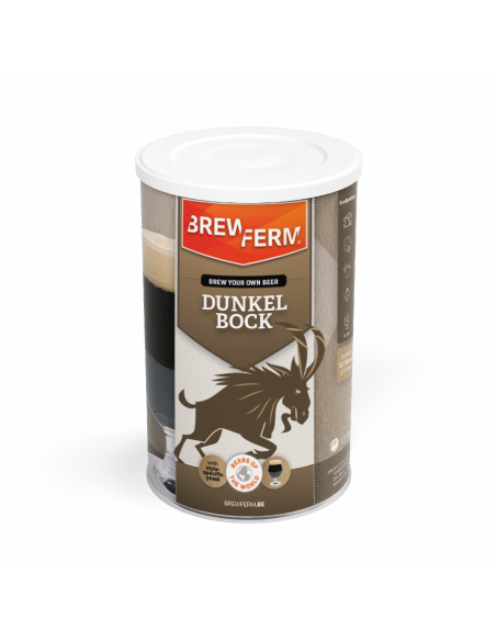Brasser sa propre bière : Kit à bière BREWFERM Dunkel Bock 12 l - 056.076.3 Brasser sa propre bière : Kit à bière BREWFERM Dunkel Bock 12 l - 056.076.3