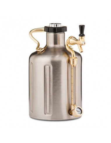 Brasser sa propre bière : GrowlerWerks uKeg™ 128 acier inoxydable - 3,8 l - 058.710.5 Brasser sa propre bière : GrowlerWerks uKeg™ 128 acier inoxydable - 3,8 l - 058.710.5