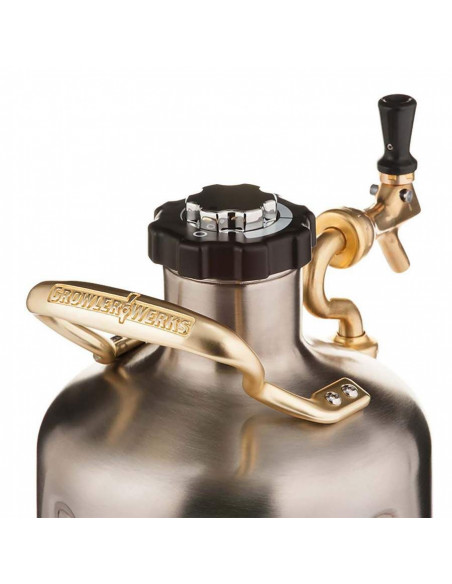 Brasser sa propre bière : GrowlerWerks uKeg™ 64 acier inoxydable - 1,9 l - 058.700.6