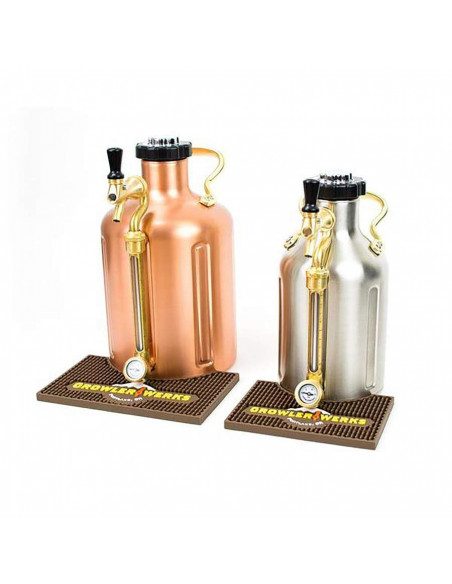 Brasser sa propre bière : GrowlerWerks uKeg™ 128 tapis de comptoir - 058.739.4