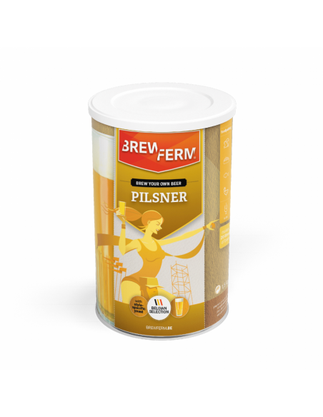 Brasser sa propre bière : Kit à bière BEWFERM Pilsner 20 l - 056.073.10 Brasser sa propre bière : Kit à bière BEWFERM Pilsner 20 l - 056.073.10