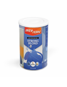 Brasser sa propre bière : Kit à Bière BREWFERM Strong Blond pr 9 l - 056.080.5