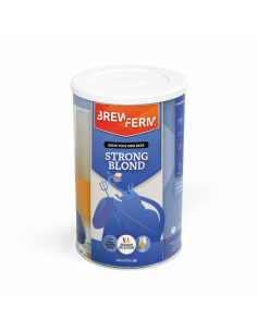 Brasser sa propre bière : Kit à Bière BREWFERM Strong Blond pr 9 l - 056.080.5