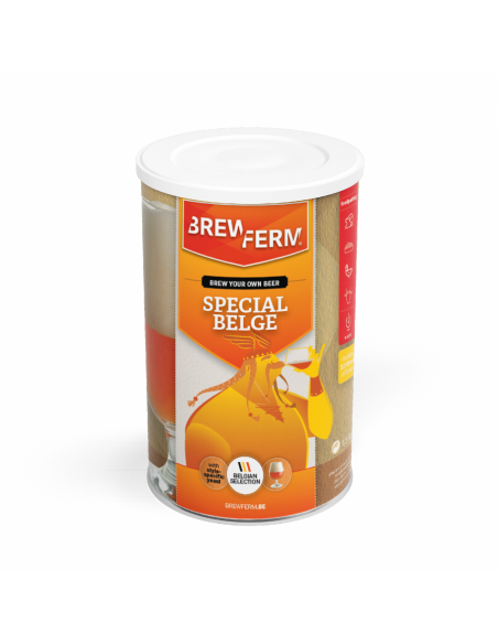 Brasser sa propre bière : Kit à bière BREWFERM Special Belge pr 12 l - 056.074.8 Brasser sa propre bière : Kit à bière BREWFERM Special Belge pr 12 l - 056.074.8
