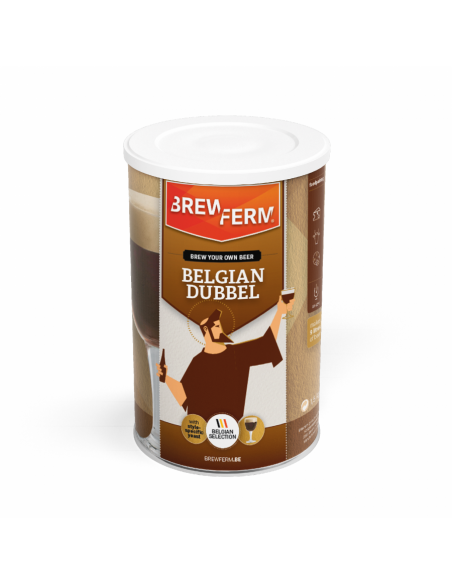Brasser sa propre bière : Kit à bière BREWFERM Belgian Dubbel pr 9 l - 056.077.1 Brasser sa propre bière : Kit à bière BREWFERM Belgian Dubbel pr 9 l - 056.077.1