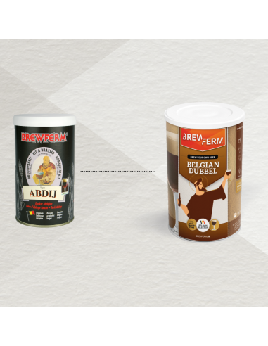 Brasser sa propre bière : Kit à bière BREWFERM Belgian Dubbel pr 9 l - 056.077.1 Brasser sa propre bière : Kit à bière BREWFERM Belgian Dubbel pr 9 l - 056.077.1